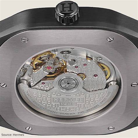 hermes watch in house movement|Hermes h1837 manual.